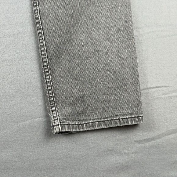 Levi's 511 Jeans Slim Skinny Straight Mens Gray Med Wash Low Rise Size 36x32 - Picture 7 of 16